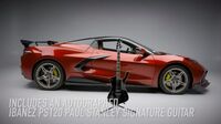 VIN 001 2022 Corvette Convertible Factory Customized for Paul Stanley Heads to the 2022 Las Vegas Auction Block