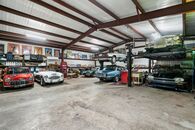 12 Car Garage Workshop, plus Beautiful House 