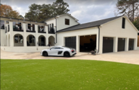Atlanta home with luxury 12 car garage in ideal location!