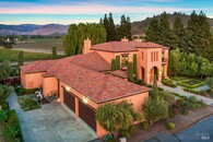 4 Car Garage - Mediterranean Style Vineyard Home