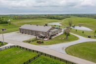 Barndominium with 3 bed, 2 bath Home, 9000 sf Shop and RV Hookups